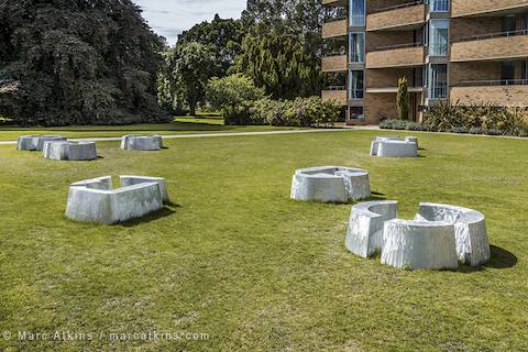 Agnes Thurnauer, Matrices — Sculpture In the Close Exhibition 2017