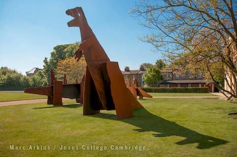 Jake & Dinos Chapman sculptures, Jesus College, Cambridge