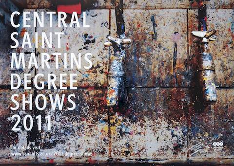 Central Saint Martins 2011 poster three