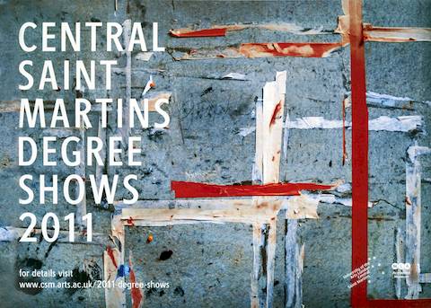 Central Saint Martins 2011 poster