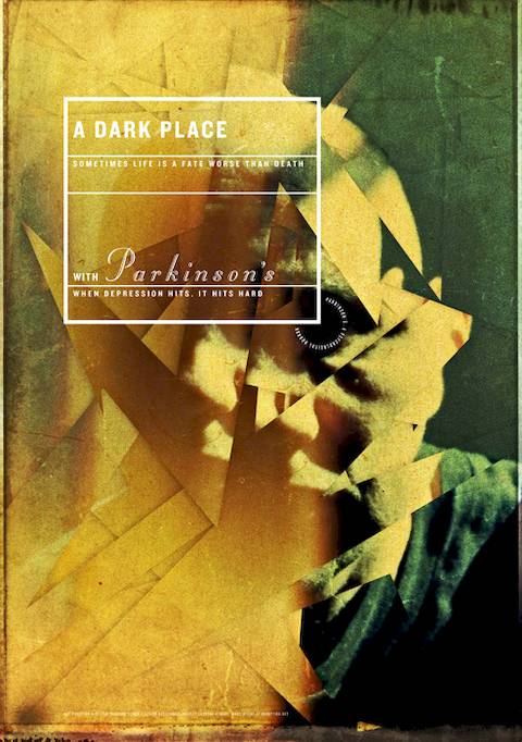 Vaughan Oliver Parkinsons poster