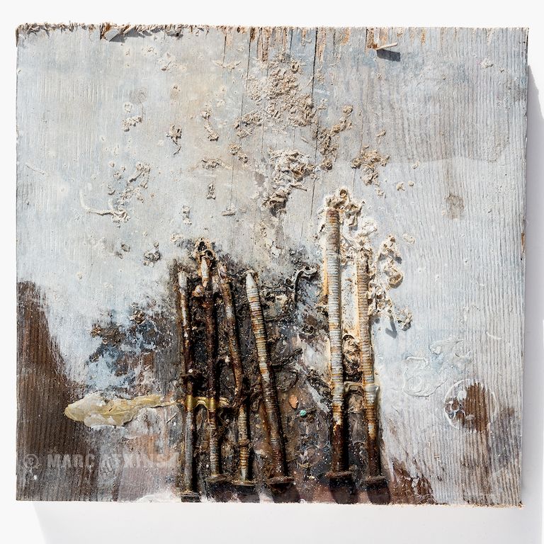 Topograph 464 by Marc Atkins, sculpture photograph, front view