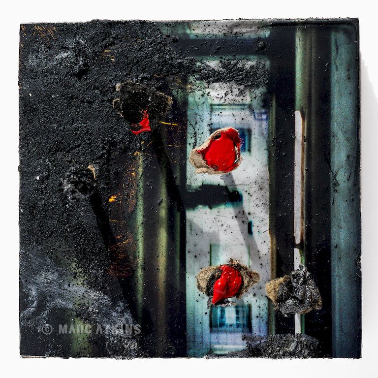 Topograph 525 by Marc Atkins, sculpture photograph, front view