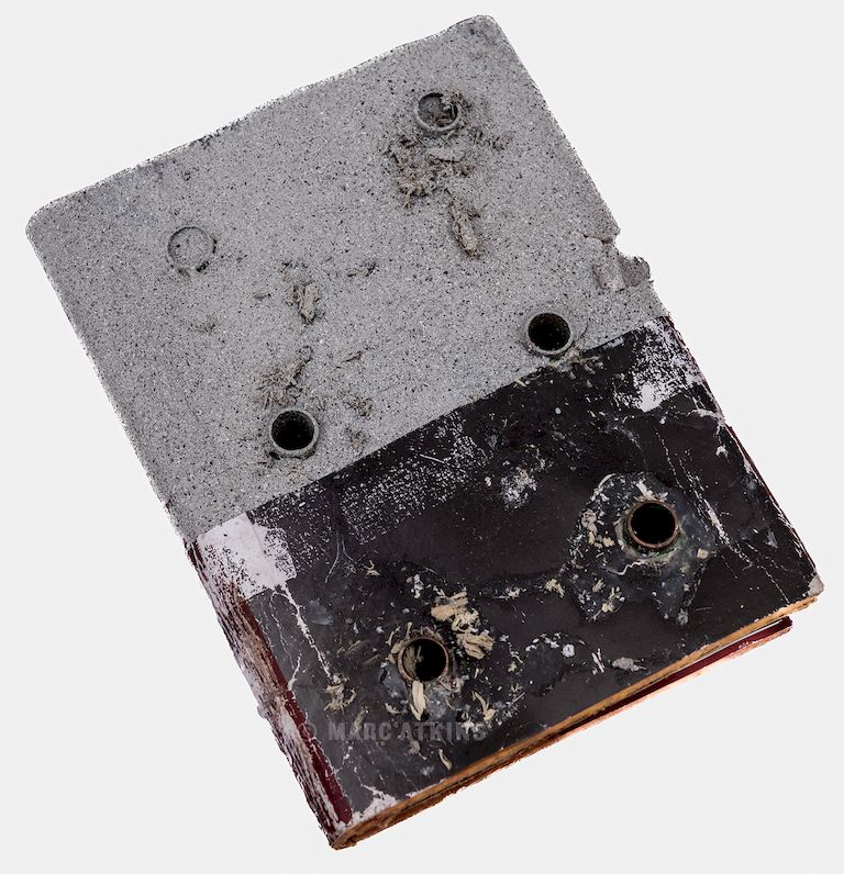 Underground Book by Marc Atkins, sculpture photograph, front view